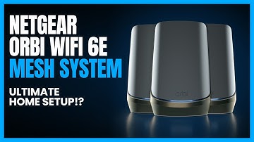 Ultimate Home Network?! NETGEAR Orbi WiFi 6E Mesh System Review!