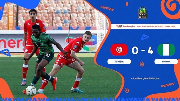 Tunisia 🆚 Nigeria Highlights - #TotalEnergiesAFCONU20 3RD Place
