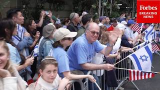 JUST IN: Thousands Attend Israel Day Parade In New York City