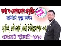 Class 9-10 ICT । Multiple choice questions । What is hacking, brute force attack, data interception