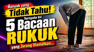Many Don't Know! These Are 5 Rarely Practiced Rukuk Supplications. #prayers #rukuk