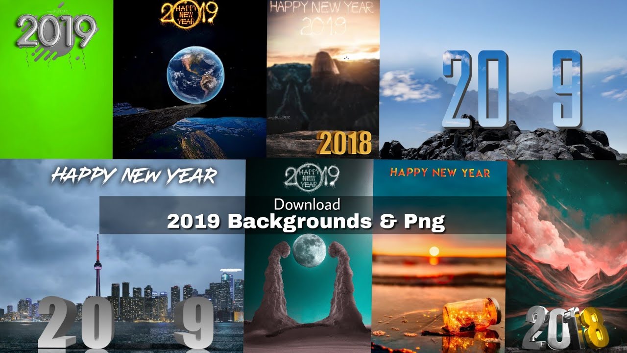 Download 2019 HD Backgrounds & Png || Latest New Year Special Png stock ...