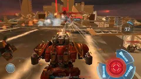 August 2017 - War Robots Test Server (iOS) - New Map, Heavy Robot & Weapon Prototypes