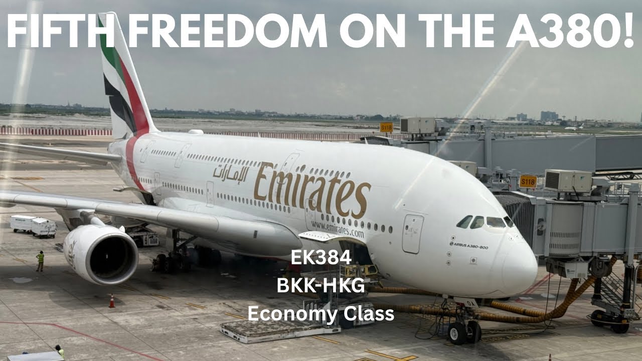 Впечатления от полета по Пятой свободе свободы Emirates | Рейс EK384 Бангкок – Гонконг