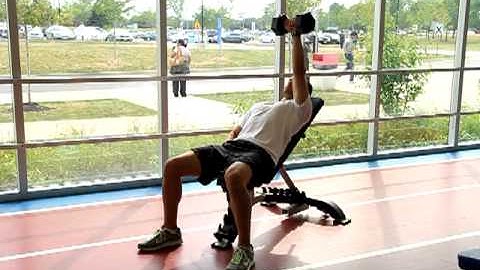 SA Incline DB Chest Press