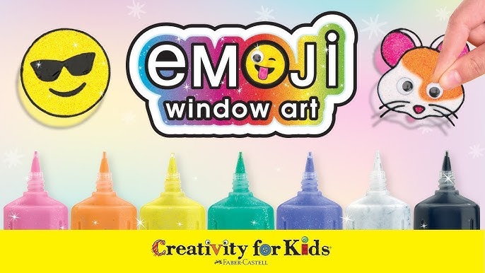 Creativity for Kids Halloween Easy Sparkle Window Art