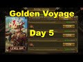 Guns of Glory - Golden Voyage 50% off event -  Day 5 - Airship Parts, Coat of Arms and Big Spender