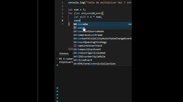 Tabla de multiplicar con JavaScript, super fácil. #javascript #css #html5