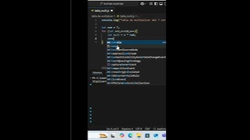 Tabla de multiplicar con JavaScript, super fácil. #javascript #css #html5