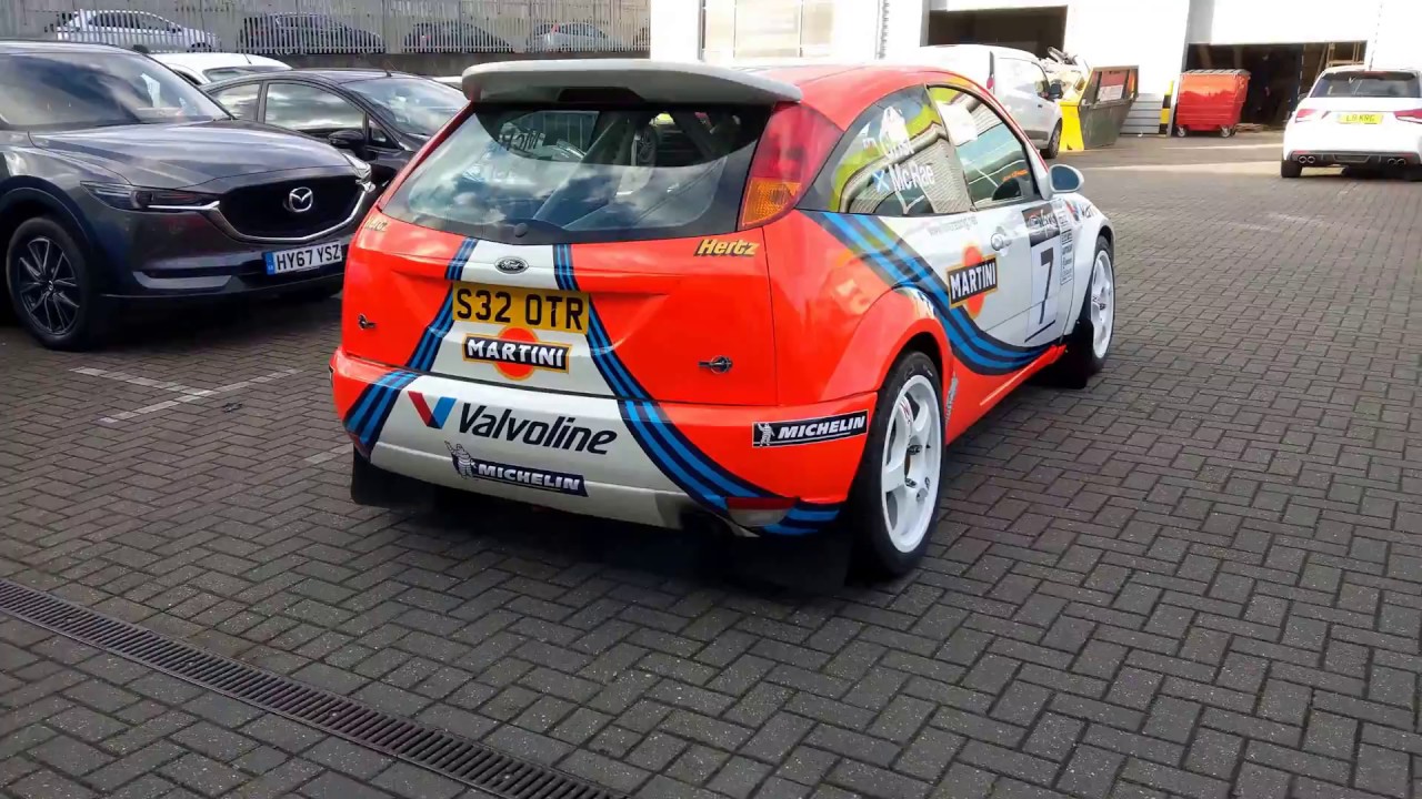 Hendy Performance MK Focus rally car Original Livery circa 1999 YouTube