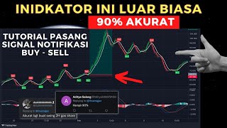 Indikator Terbaik 90% Akurat ! Gratis Trading Strategy - TradingView Tutorial