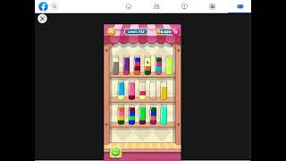 Water Sort Puzzle I Level 733 I  Facebook I SOLVED