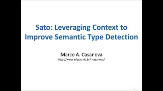 8 SATO Semantic Type Inference