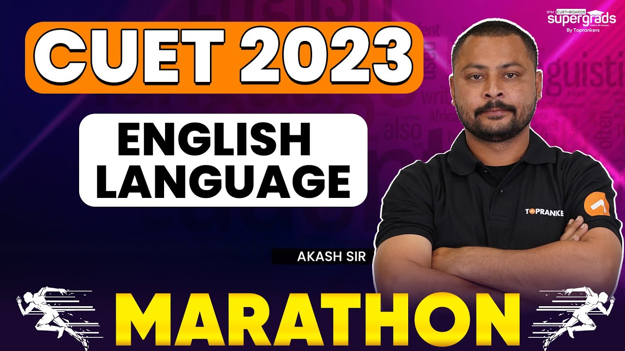 CUET 2023 English Language | CUET English Complete Revision | CUET 2023 ...