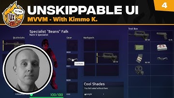 Unskippable UI with Kimmo K - UE5 Inventory MVVM