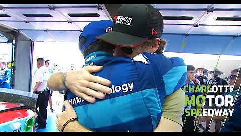 Bubba shares emotion with Blaney after transferrin...