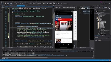 Xamarin Android WebView in Visual Studio 2019 |  Getting Started