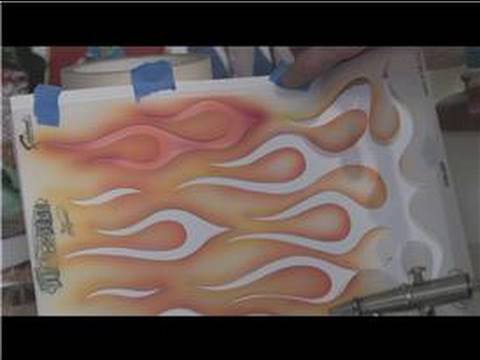  Airbrushing  Techniques  How to Airbrush  Flames YouTube