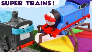 Toy Train Super Engine Stories with Thomas Trains