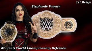 Stephanie Vaquer | WWE Women’s World Championship Defenses | 1st Reign  Net Worth