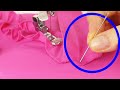 Faster sewing trick for your beautiful sewing project | Sewing techniques for easy sewing  sleeves
