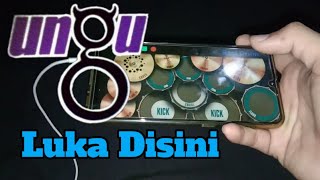 Luka Disini-Ungu (Real Drum Cover)