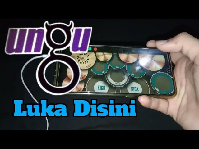 Luka Disini-Ungu (Real Drum Cover) class=