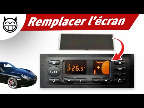 🛠 Écran de climatisation Cassé → Remplacer – Tuto Boxster 986 & Porsche 996