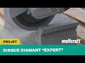 Comment dcouper et trononner  la meuleuse  disque diamant expert  wolfcraft