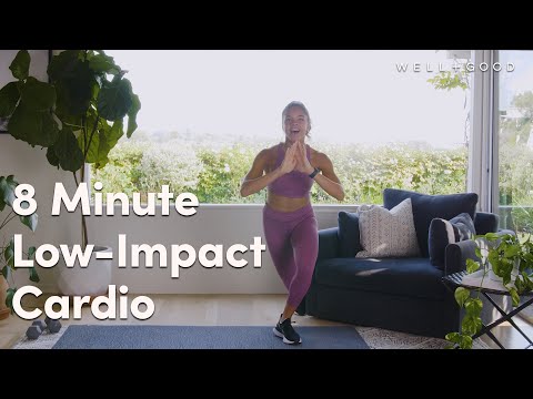 8 Minute Low-Impact Cardio Workout with Liv McIlkenny | Good Moves | Well+Good