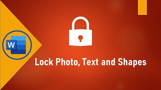 How to lock picture or text in MS Word screenshot 1