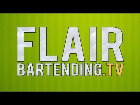 Flair Bartending TV Lesson 84: Bottle Tin Over the Shoulder - with One Hand
