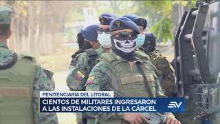 Cientos de militares ingresaron a instalaciones de la cárcel