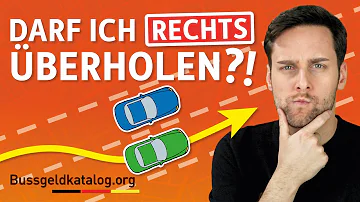 Wo ist rechts überholen erlaubt?