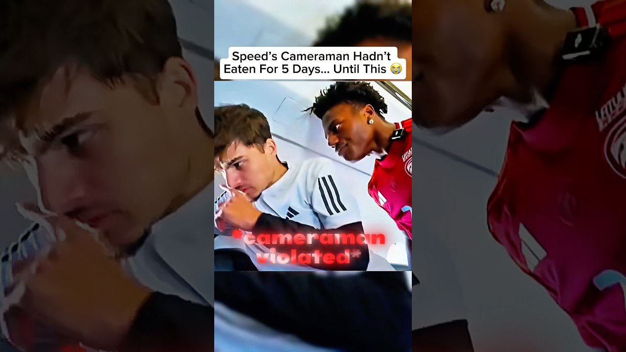 Speed’s Cameraman Finally Got Fed After 5 Days 💀
