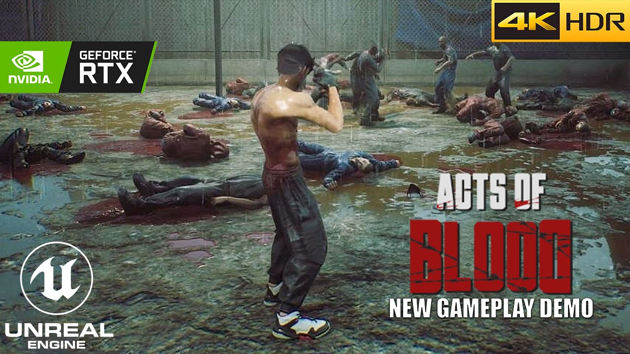 ACTS OF BLOOD Exclusive Gameplay Demo | New Martial Arts Game like SLEEPING DOGS in Unreal Engine 5