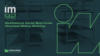 IM92 Overhead Sliding Shelving