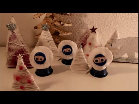 DIY: Eskimos Inuits basteln zu Weihnachten und Advent ...