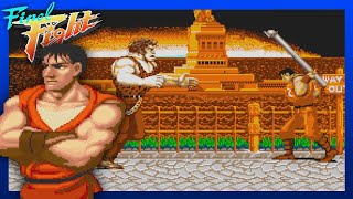 Final Fight (Atari ST) Level 5 - BAY AREA | Playing With Guy