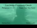 Lost bridge community church live 1012023