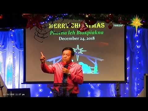 Christmas Eve Massage 2018 | Rev Dr Thang Cin Pau