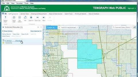 Tengraph searching for tenements