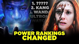 MCU POWER RANKING: Kang vs Wanda vs ??? (New Hierarchy!)