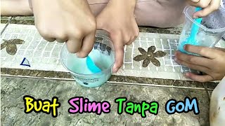 Cara membuat slime dari lem povinal dan minyak kayu putih