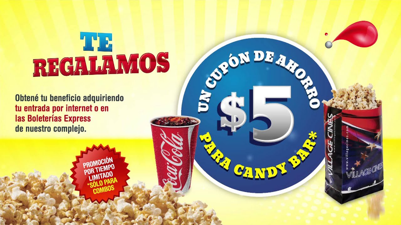 Cupon 5 Pesos Village Cines YouTube