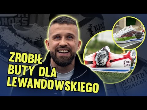 WYKONAŁ 1100 PAR BUTÓW DLA LEGII I PERSONALIZUJE BUTY DLA SIEMIEŃCA ORAZ SZTABU JAGIELLONII
