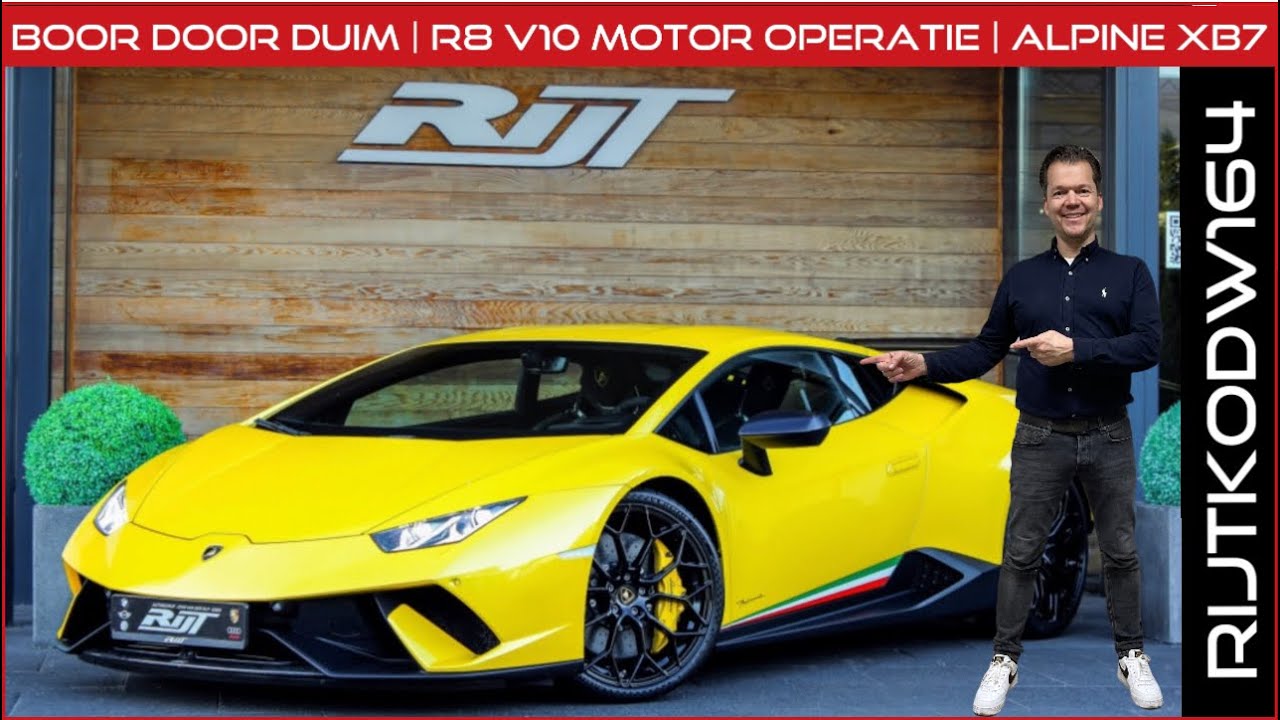 New Unieke Alpina XB7 Dähler monteren | Audi R8 V10 operatie | Boor in duim | Distributieketting rammel
