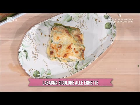 Lasagna bicolore alle erbette - È sempre mezzogiorno - 17/03/2023 Lasagna bicolore alle erbette - È sempre mezzogiorno - 17/03/2023