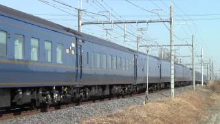 東北本線　2レ　寝台特急北斗星　ＥＦ510-508+24系客車　汽笛付き