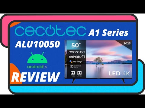 Tv Cecotec 50`` A1 Alu10050 Led 4k Uhd Smart Tv (02561) - Innova  Informática : Televisores